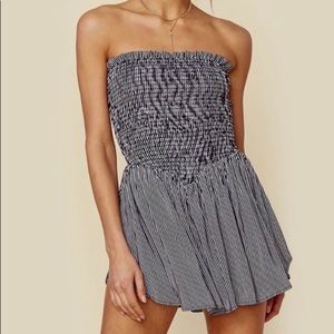 Dance Till Dawn Striped Romper